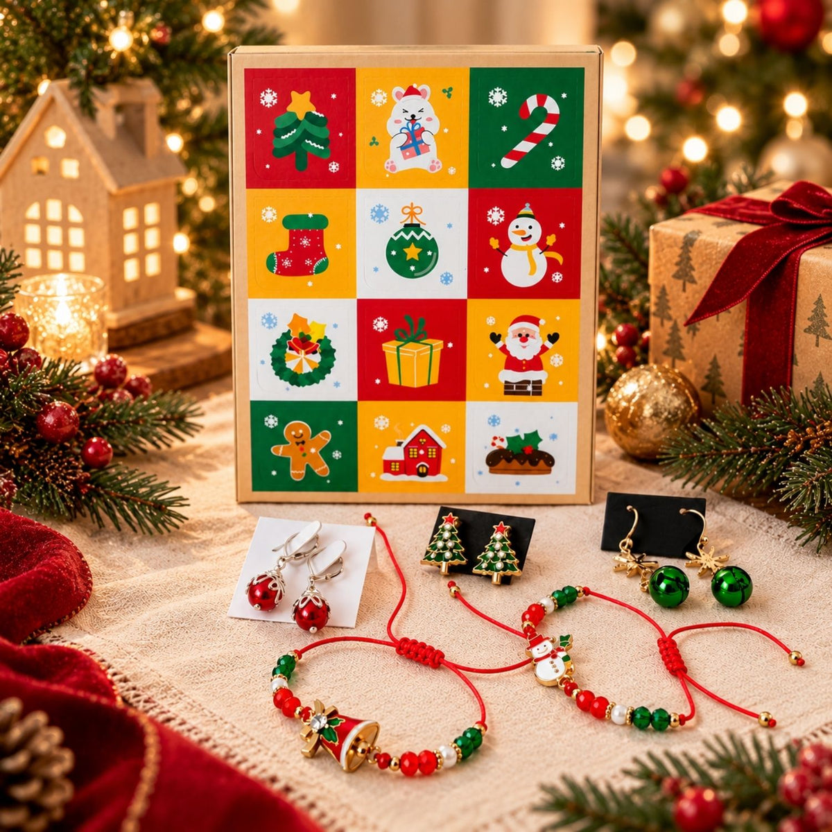 Caja 12 sorpresas de navidad
