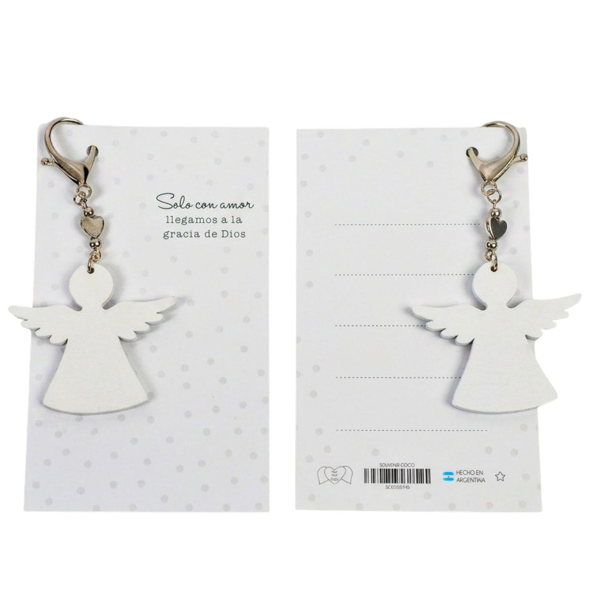 Souvenir Ángel de Dios - madera