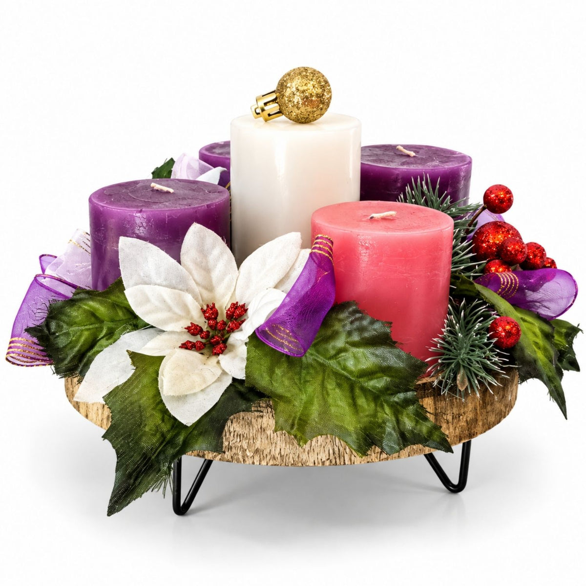 Corona de Adviento Pascuas de Navidad