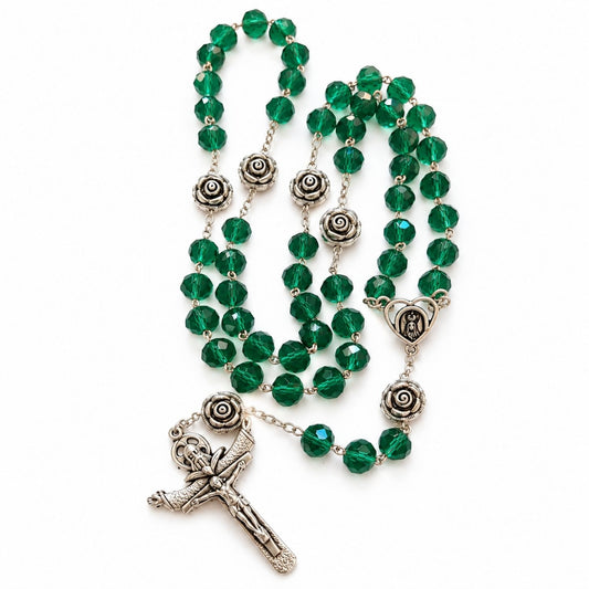 Rosario de Nuestra Señora de Fátima – Verde Esmeralda