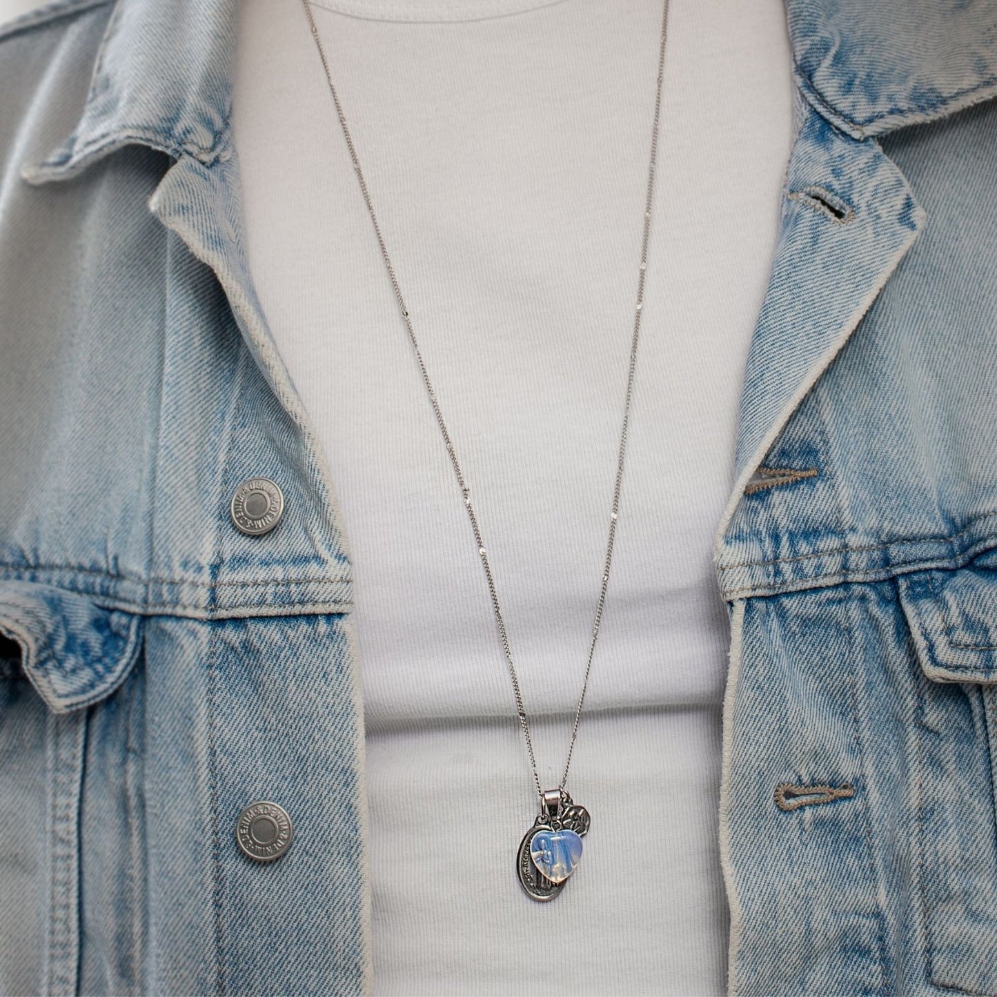 Collar Virgen de Lourdes Esperanza