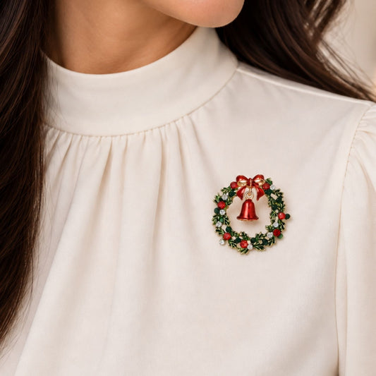 Broche Corona Alegría