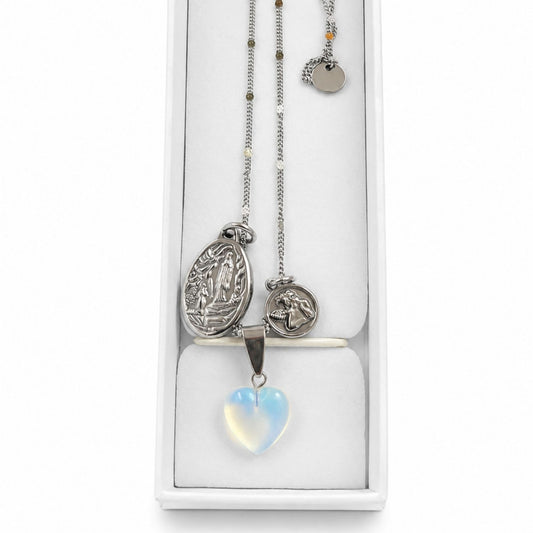 Collar Virgen de Lourdes Esperanza