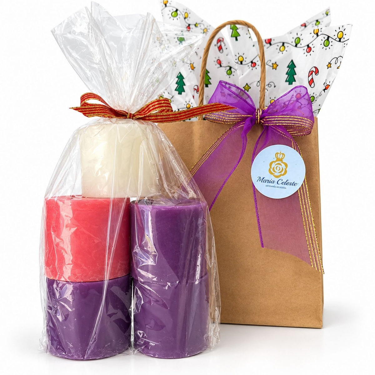 Kit de Velas de adviento 6.5 cm