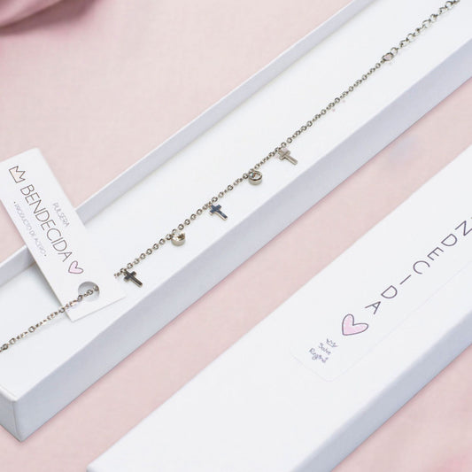 Pulsera Bendecida - acero