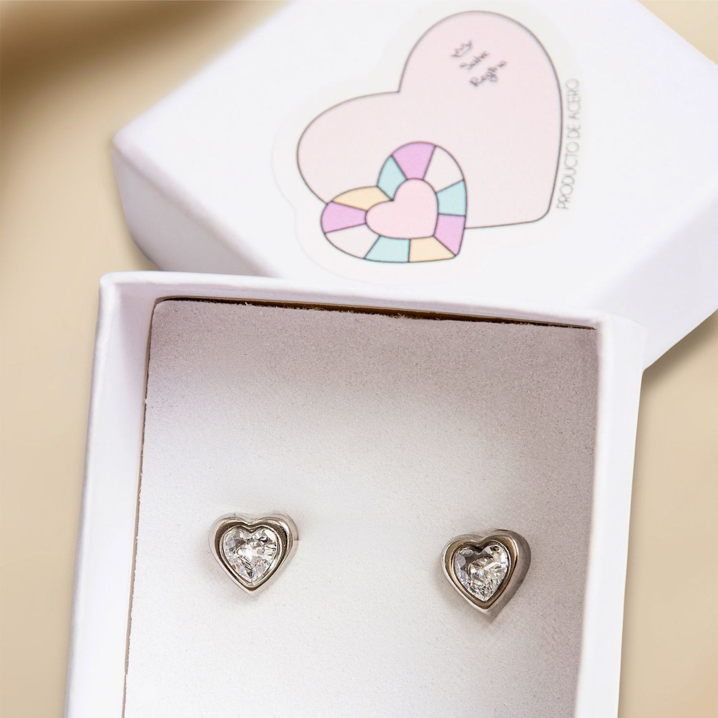 Aretes Alma acero