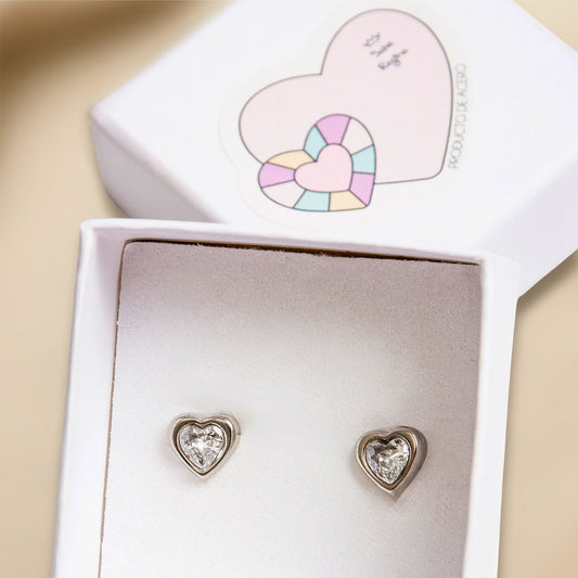 Aretes Alma acero