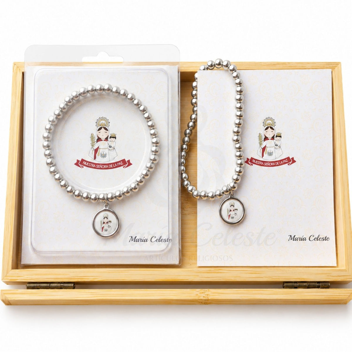 Pulsera Virgen de la Paz - bijou