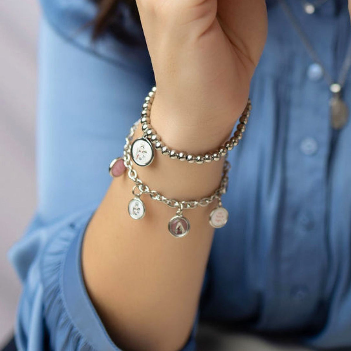 Pulsera Virgen de la Paz - bijou
