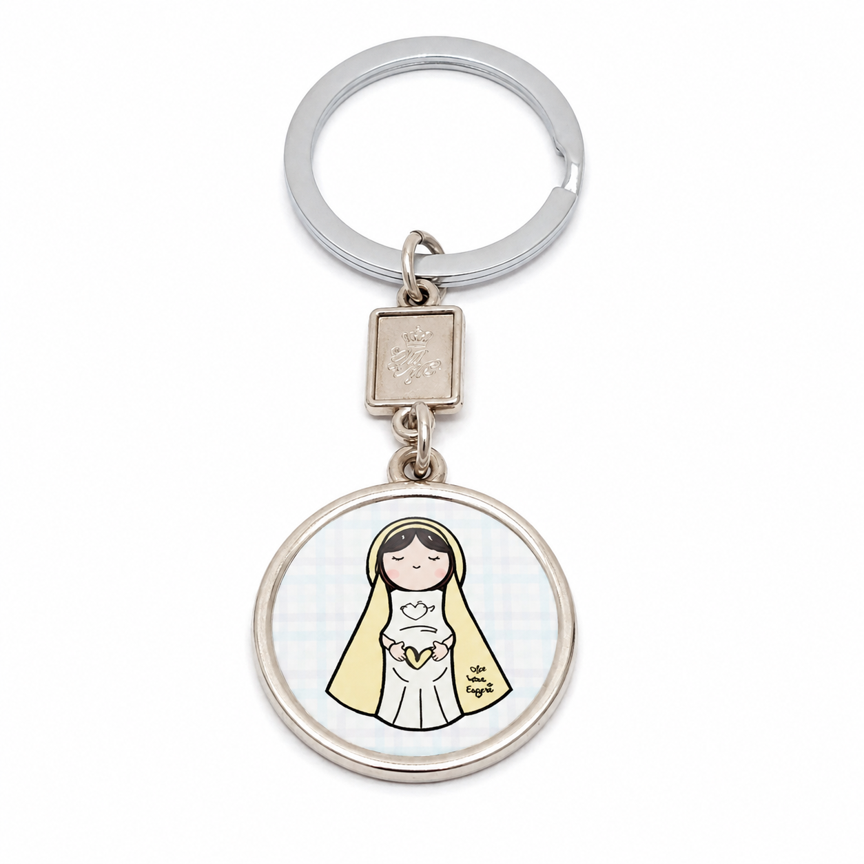 Llavero Virgen de la dulce espera