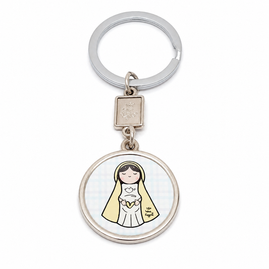 Llavero Virgen de la dulce espera